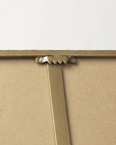 Marco gold metal wall mirror 60 x 60 cm