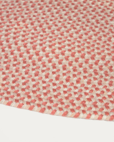 Rodhe 100% PET rug in terracotta Ă 150 cm