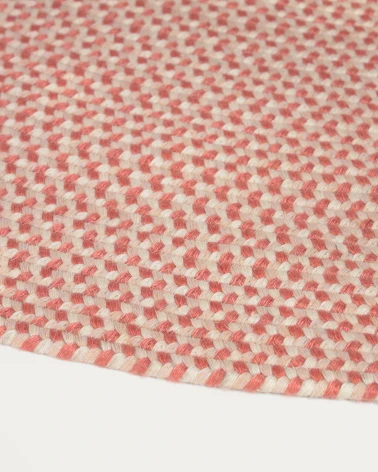 Rodhe 100% PET rug in terracotta Ă 150 cm