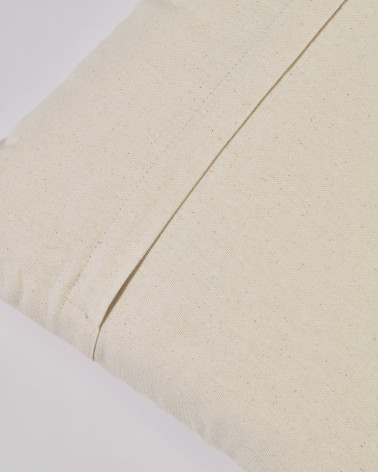 Leshy 100% cotton multi-coloured cushion cover with house 45 x 45 cm