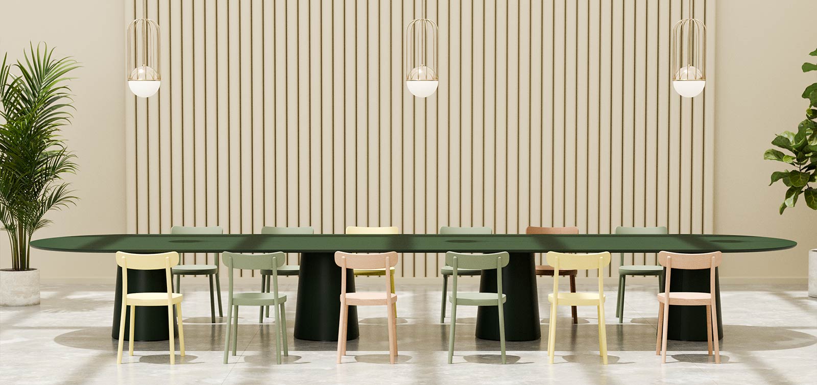 Stoličky TON – showroom LAAV Košice
